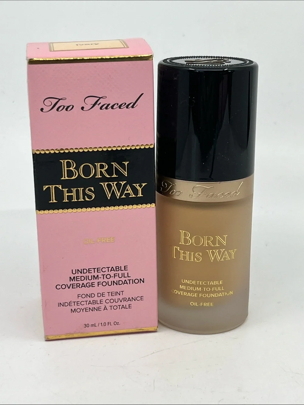 Too Faced Born This Way Oil Free Foundation — Ivory — 1 Oz.